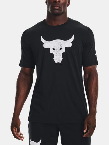 Under Armour UA Project Rock Brahma Bull SS Tričko Čierna