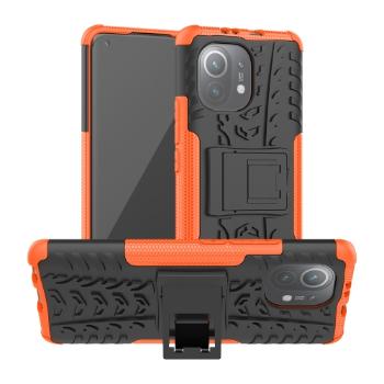 STAND Extra odolný obal Xiaomi Mi 11 oranžový