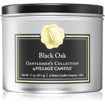 Village Candle Gentlemen's Collection Black Oak vonná sviečka v plechu 311 g