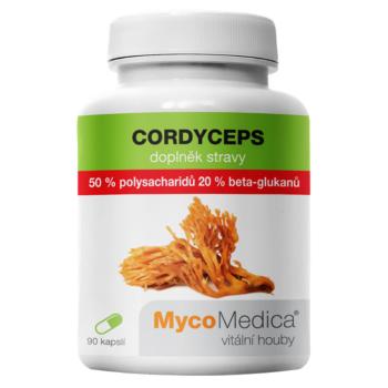 MYCOMEDICA Cordyceps 50% 90 vegan rastlinných kapsúl