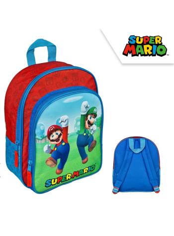 Euroswan Detský batoh s predným vreckom - Super Mario