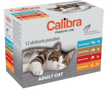 Calibra KAPSIČKA Premium cat Adult Multipack 12x100g