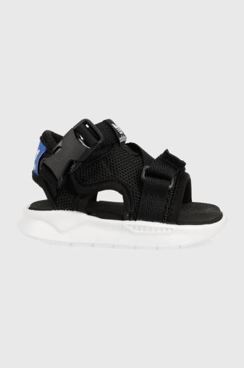 Detské sandále adidas Originals 360 SANDAL 3.0 I čierna farba