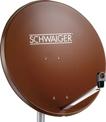Schwaiger SPI996.2 satelit 80 cm Reflektívnej materiál: ocel tehlovo červená