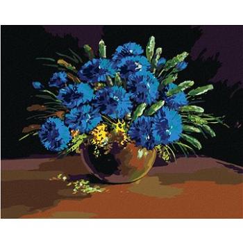 Maľovanie podľa čísel - Kytice modrých kvetov (HRAbz33455nad)
