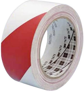 3M 767i 767RW50 PVC tape 764i červená / biela (d x š) 33 m x 50 mm 1 ks