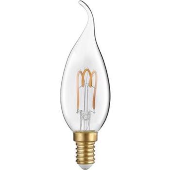 Retro Spiral Filament Candle Clear Flame žiarovka 3 W / 230 V / E14 / 2 700 K / 220 Lm (DECO3SWWTIP)