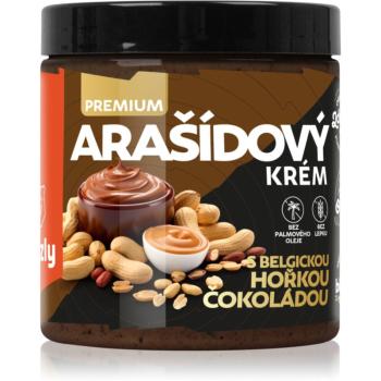 Grizly Arašidový krém s belgickou horkou čokoládou 100 % orechový krém s čokoládou 250 g