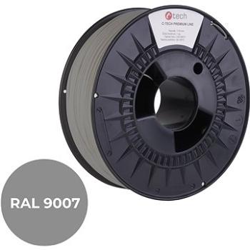 C-TECH filament PREMIUM LINE PLA sivý hliník RAL9007 (3DF-P-PLA1.75-9007)