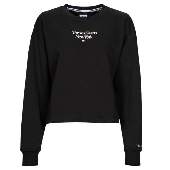 Tommy Jeans  TJW BXY ESSENTIAL LOGO 1 CREW  Mikiny Čierna