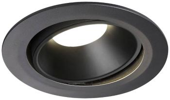 SLV NUMINOS MOVE XL 1003748 LED vstavané svetlo čierna 37 W neutrálna biela je možné namontovať na strop, otočné , výkyv