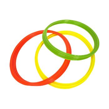 Flat Agility Rings (Set of 12) 45cm