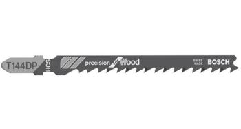 Bosch Accessories 2608633A35 Jigsaw blade T 144 DP Precision for Wood 5 ks