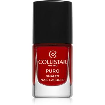 Collistar Puro Long-Lasting Nail Lacquer dlhotrvajúci lak na nechty odtieň 109 Papavero Ipnotico 10 ml