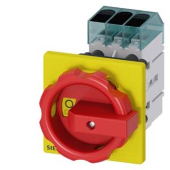 odpínač   červená, žltá 3-pólové 16 mm² 16 A  690 V/AC  Siemens 3LD30540TK53