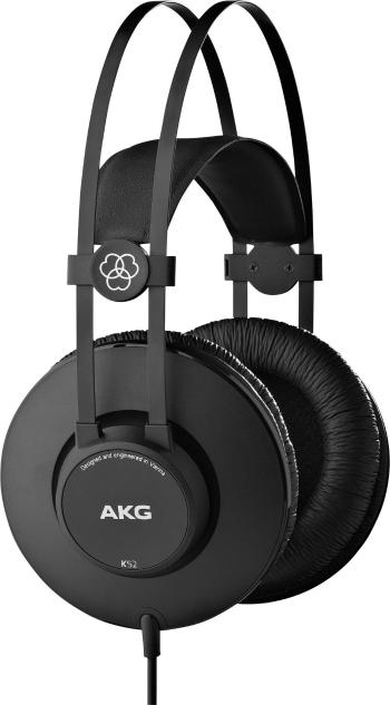 AKG Harman K52  štúdiové slúchadlá Over Ear cez uši  čierna