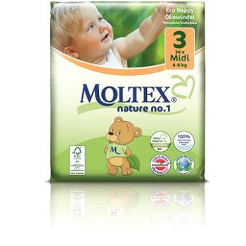 MOLTEX nature no. 1 Midi veľ. 3 (34 ks) (4018639009765)