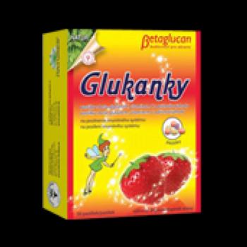 Betaglucan NATURES GLUKÁNKY JAHODOVÉ 30 pastiliek