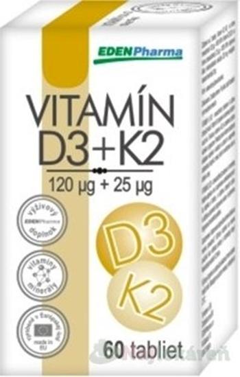 EDENPharma Vitamín D3 + K2 60 tabliet