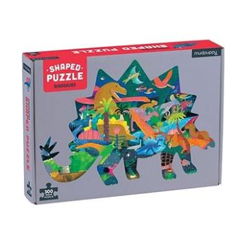 Tvarované puzzle – Dinosaury (300 ks) (9780735357280)