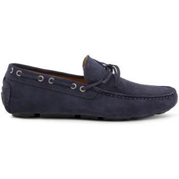 Duca Di Morrone  Edoardo - Suede Blue  Námornícke mokasíny Modrá