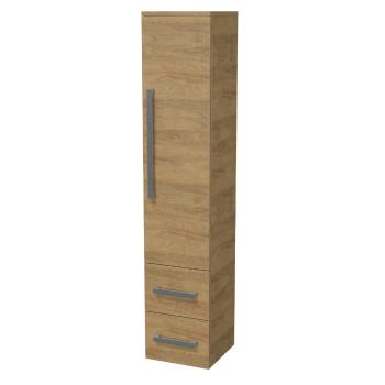 Kúpeľňová skrinka vysoká SAT Cube Way 32,5x162,5x33 cm dub Hickory CUBE3CHV35DH