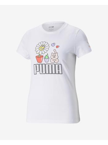 Tričká s krátkym rukávom pre ženy Puma - biela