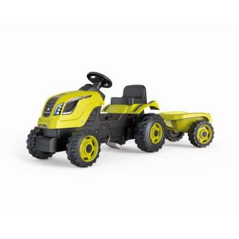 SMOBY SLIAPACI TRAKTOR FARMER XL ZELENY S VOZIKOM /SM 710130/