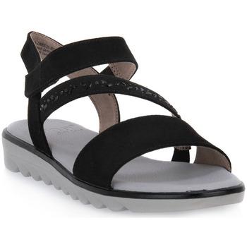 Jana  Sandále BLACK SANDAL  Čierna