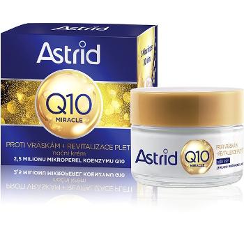 Astrid Nočný krém proti vráskam Q10 Miracle 50 ml