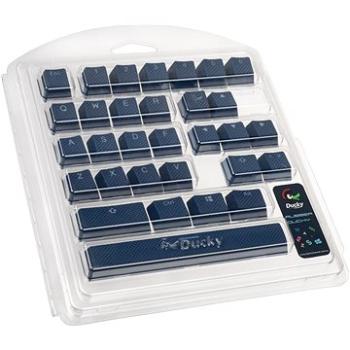 Ducky Rubber Keycap Set, 31 klávesov, Double-Shot Backlight – modré (DKSA31-USRDBNNO2)