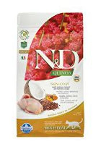 N&D Quinoa CAT Skin & Coat Quail & Coconut 1,5kg