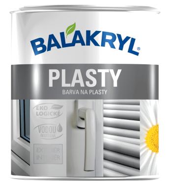 Balakryl PLASTY - farba na plasty 0,7 kg 0100 - biela