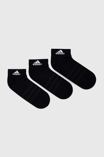 Ponožky adidas Performance 6-pak čierna farba