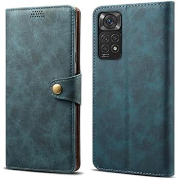 Lenuo Leather flipové puzdro pre Xiaomi Redmi Note 11 Pro/Pro 5G, modrá (348266)