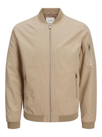 Jack&Jones Pánska bunda JJERUSH BOMBER 12165203 Crockery L