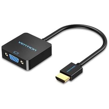 Vention HDMI to VGA Converter with Female Micro USB and Audio Port 0,15 m Black (42161)