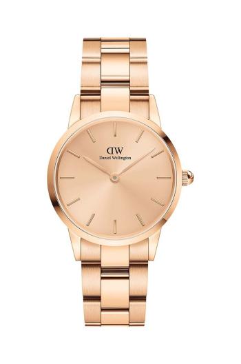 Hodinky Daniel Wellington Iconic Link Unitone 28 dámske, ružová farba