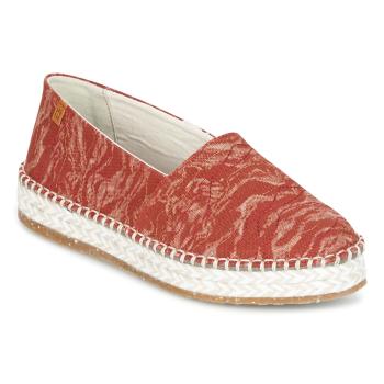 El Naturalista  SEAWEED CANVAS  Espadrilky Červená