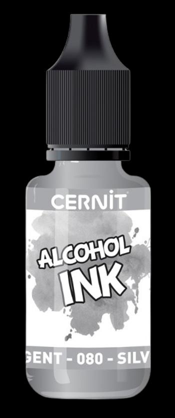 CERNIT - Alkoholový atrament (silver, 0,02 L)