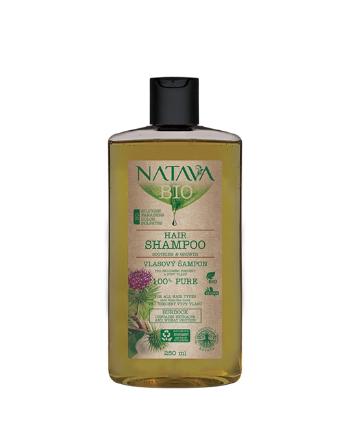 Lopúchový šampón - podpora rastu vlasov NATAVA 250 ml