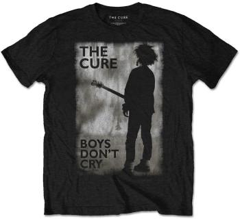 The Cure Tričko Boys Don't Cry Black/White 2XL