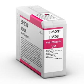 Epson T8503 purpurová (magenta) originálna cartridge