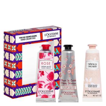 L`Occitane en Provence Darčeková sada Hand Cream Floral Trio