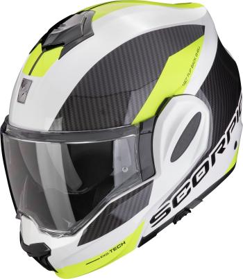 Scorpion EXO-TECH EVO TEAM White/Neon Yellow XL Prilba