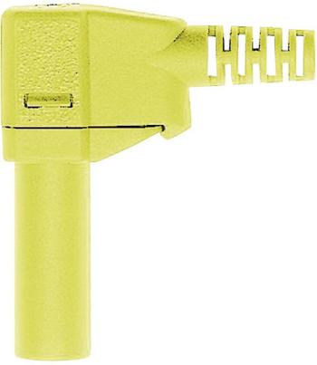 Stäubli SLS425-SW bezpečnostna lamelová zástrčka zástrčka, zahnutá Ø pin: 4 mm zelená, žltá 1 ks