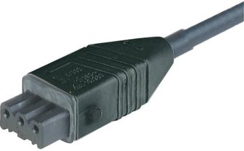 Hirschmann STAK 3K sieťový pripojovací kábel sieťová zásuvka - kábel, otvorený koniec Počet kontaktov: 3 + PE čierna 5.0