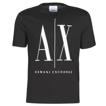 Armani Exchange  HULO  Tričká s krátkym rukávom Čierna