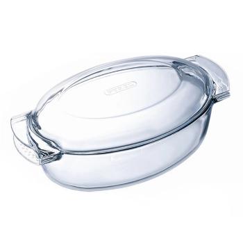 Pyrex Sklenená zapekacia misa s vekom, 5,8 l