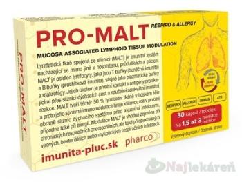 PRO-MALT na respiračné problémy 30 cps